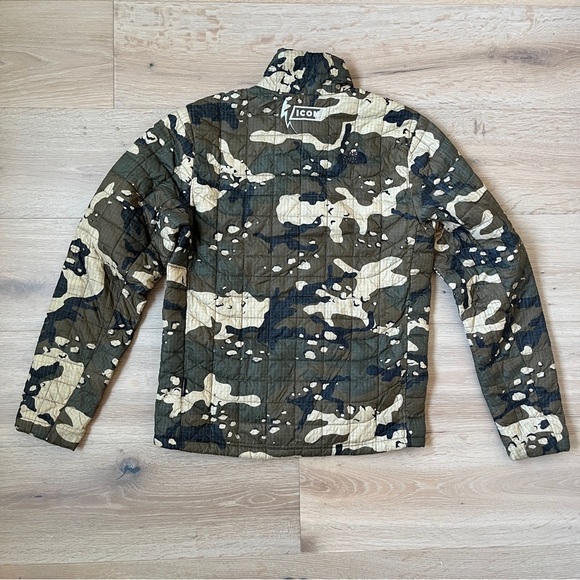 North Face Camo Thermoball Mens Small Nano Puffer Jacket Camouflage Coat S*G5 - Picture 3 of 4